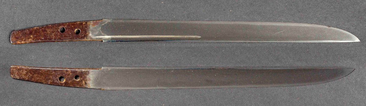 A Kunitoshi O-tanto Koto Muromachi Period-photo-3