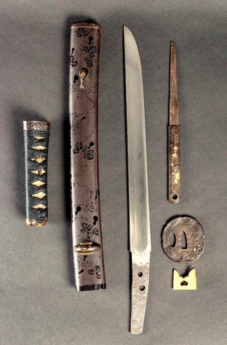 A Kunitoshi O-tanto Koto Muromachi Period-photo-4