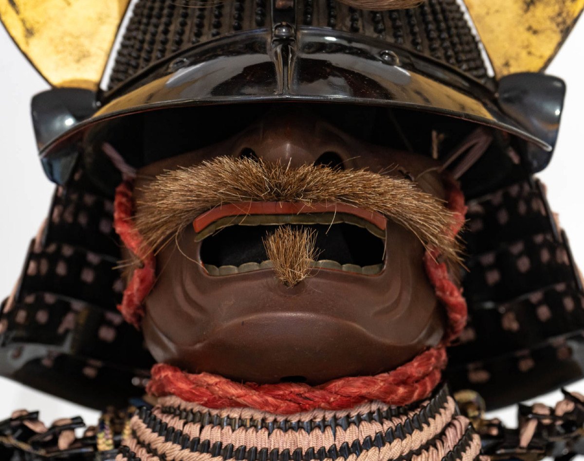 Armure De Samourai Tosei Gussoku Edo 18ème Siècle-photo-4