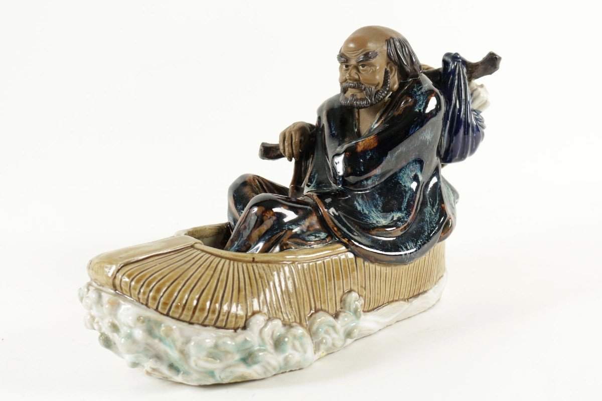 China. Stoneware Character From Shiwan Kilns