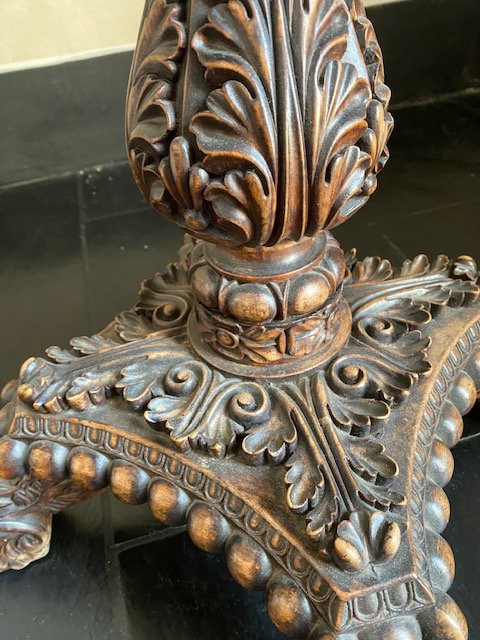 Wooden And Ivory Game Table-photo-3