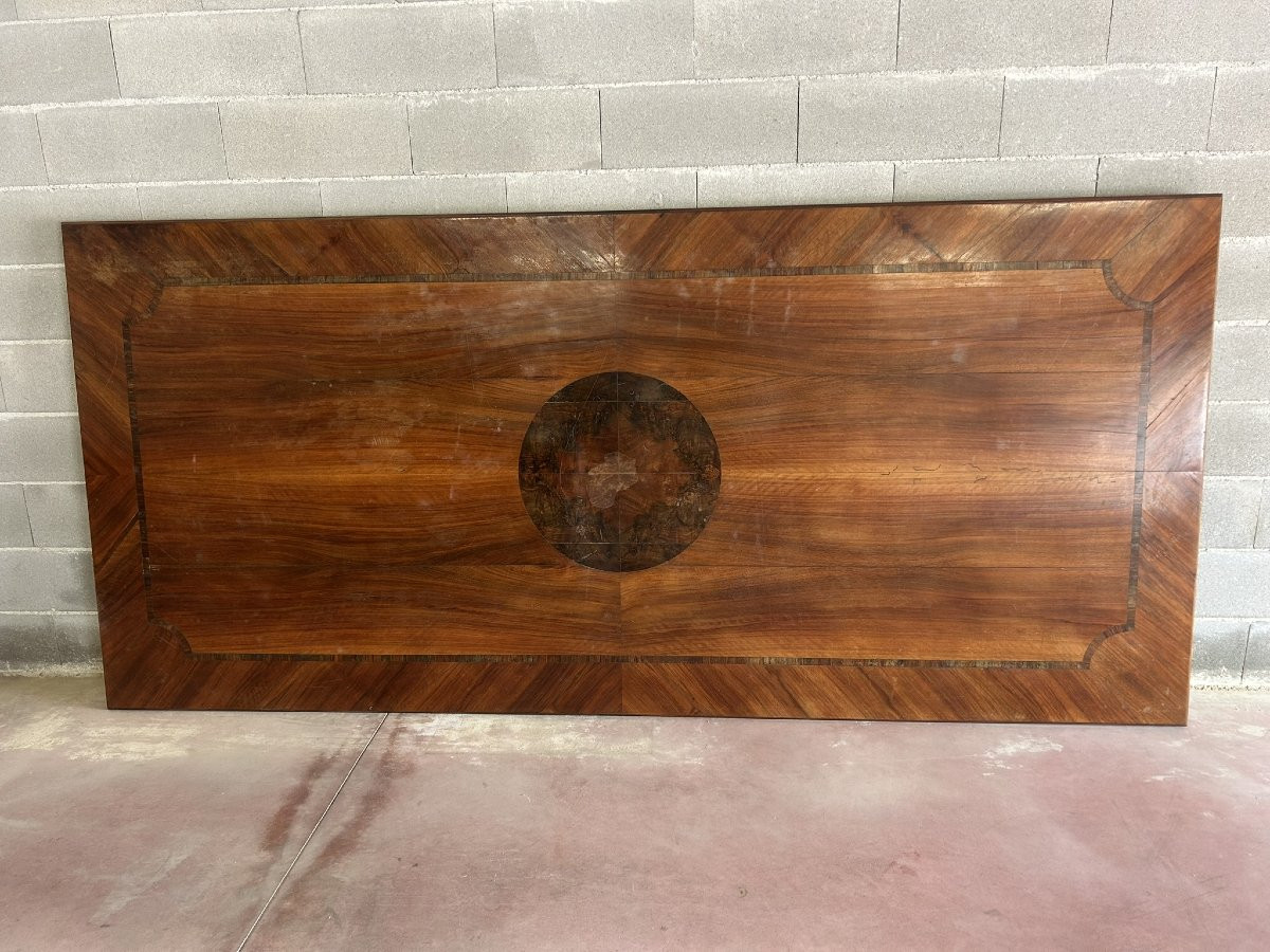 TABLE EN BOIS DORE'-photo-5