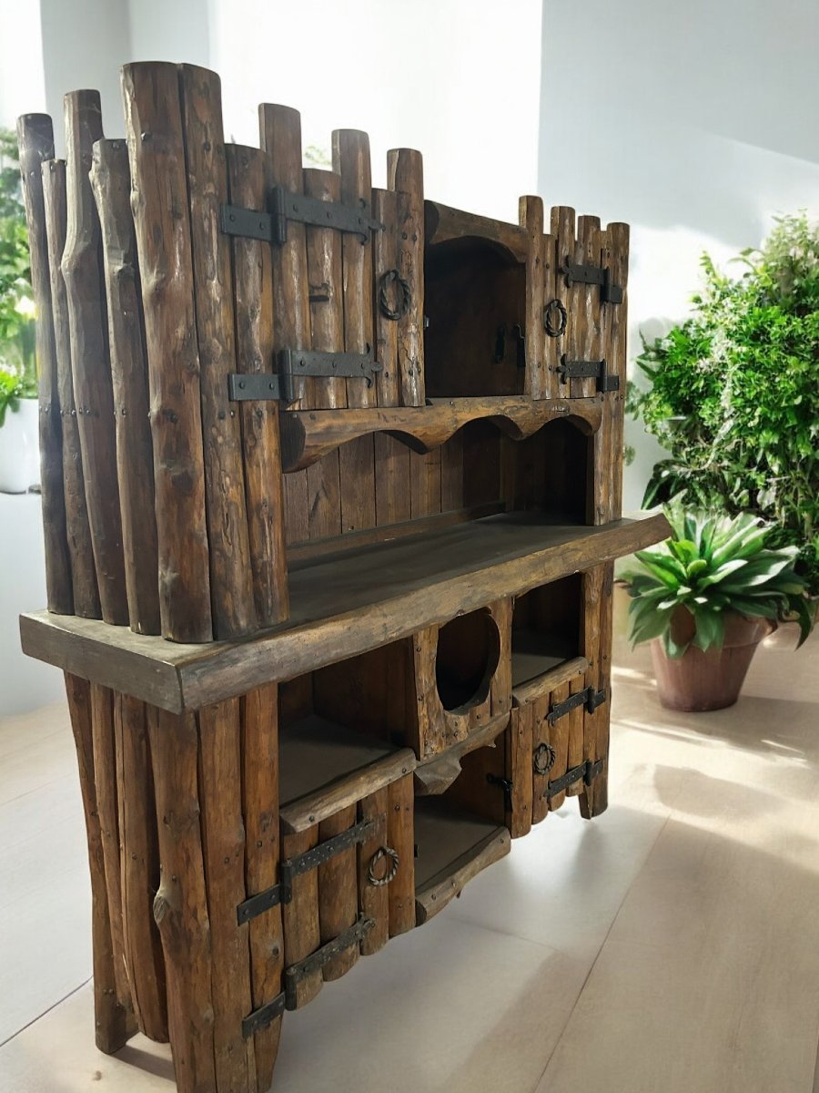 MEUBLES RUSTIQUES EN BOIS-photo-4