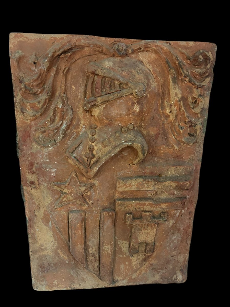 2 High Relief Terracotta Plaques-photo-2
