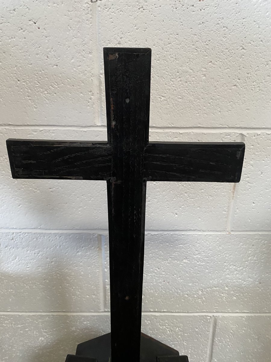 Cross With Coral Inserts - Trapani 17th Century-photo-6