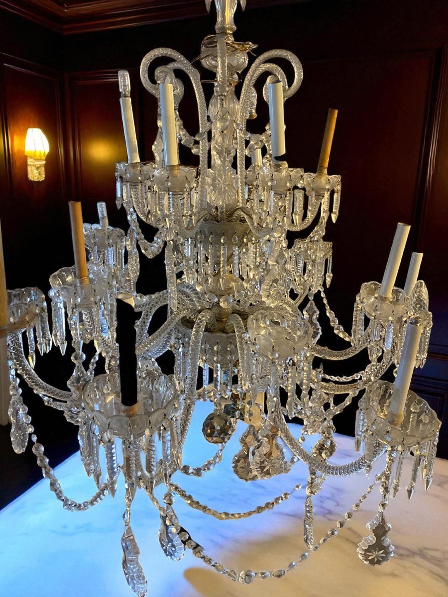 Large Crystal Chandelier-photo-8