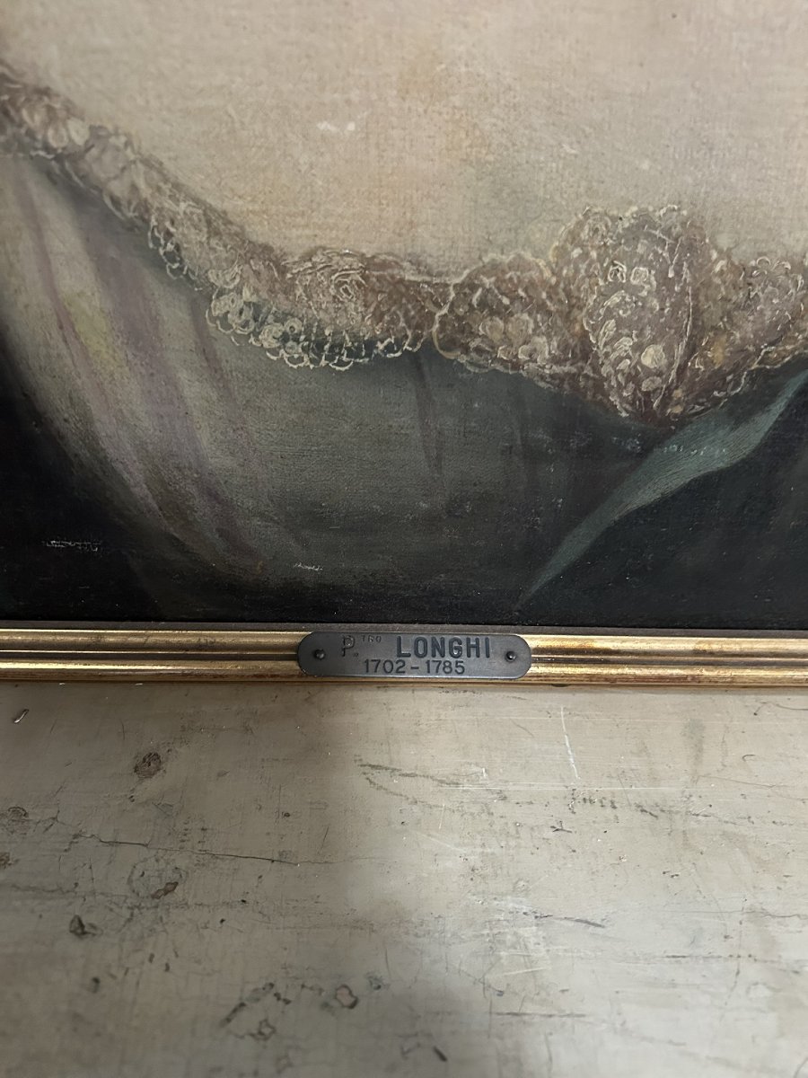 PORTRAIT D'UNE FEMME NOBLE, XVIIIe SIÈCLE-photo-3