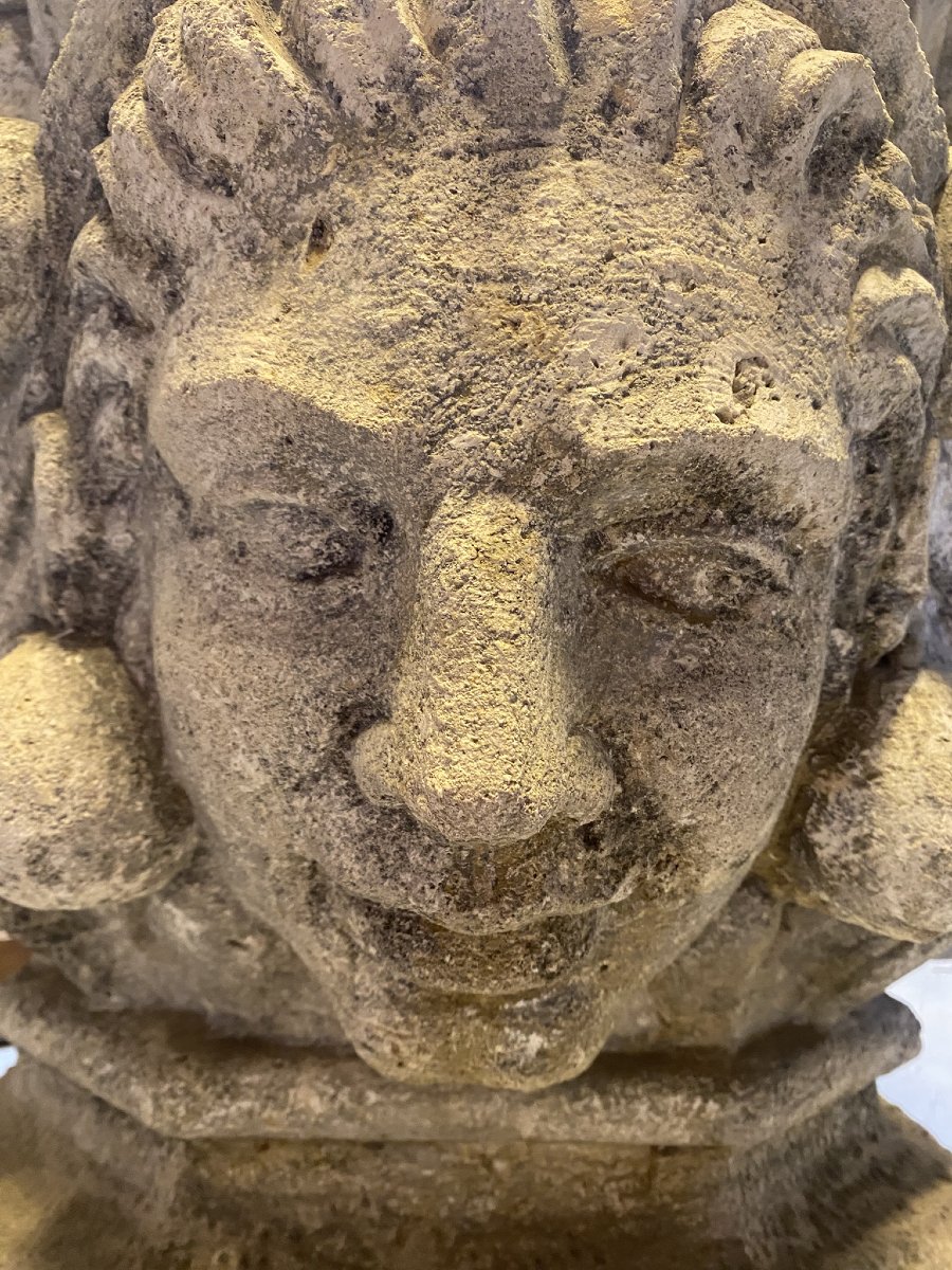 VASE EN PIERRE DE VICENCE-photo-4