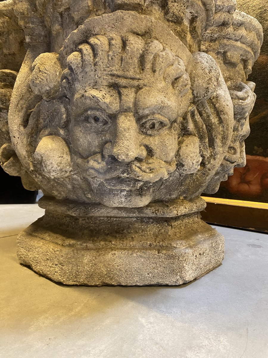 VASE EN PIERRE DE VICENCE-photo-2