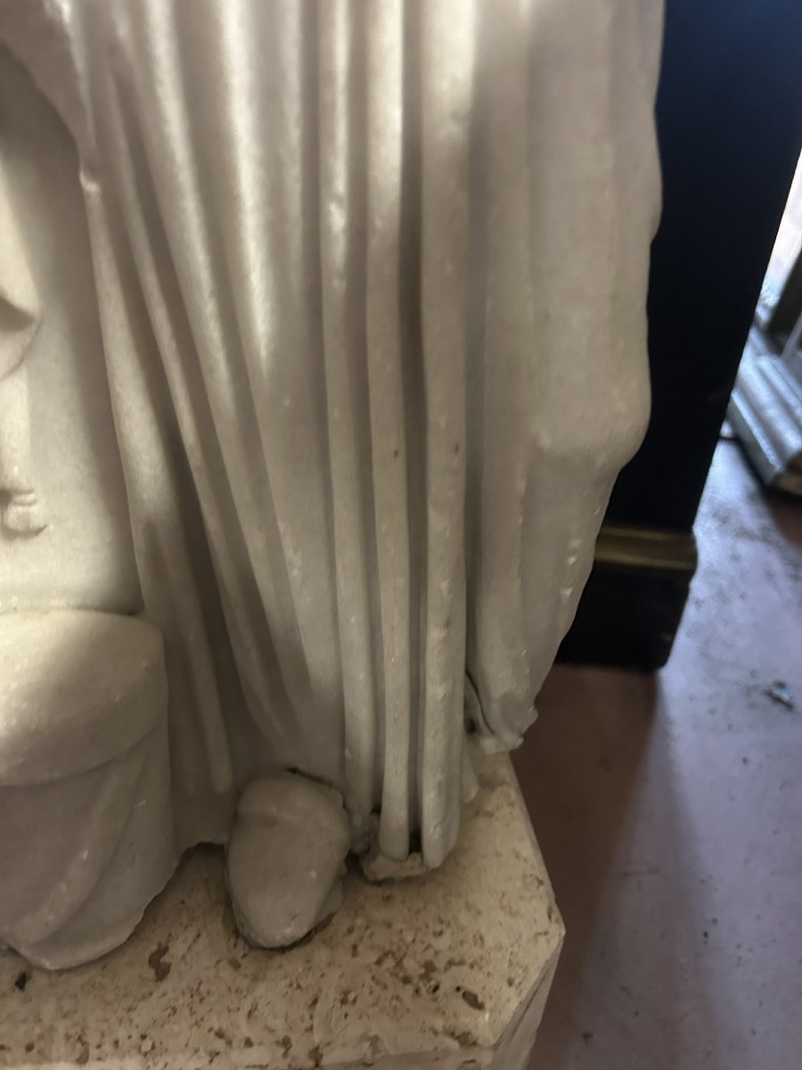 White Marble Statue - Copy Of Ancient-photo-6