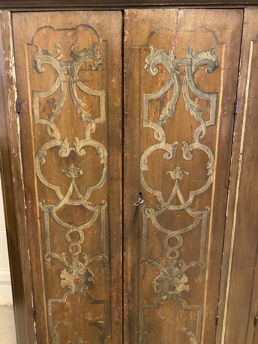 Buffet En Bois Laqué Du XIXe Siècle-photo-2