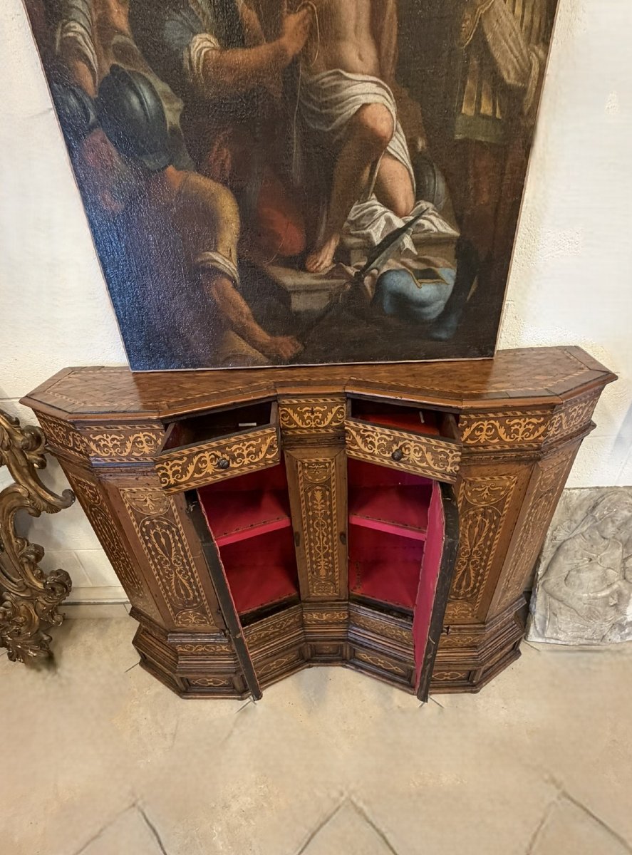 PAIRE DE MEUBLES BAS AVEC INCRUSTATIONS  SEC XIX-photo-4