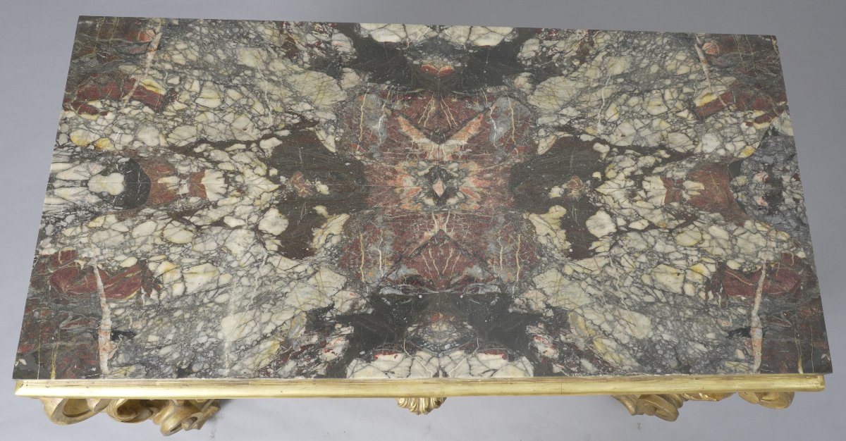PAIRE DE GRANDES TABLES CONSOLES-photo-1