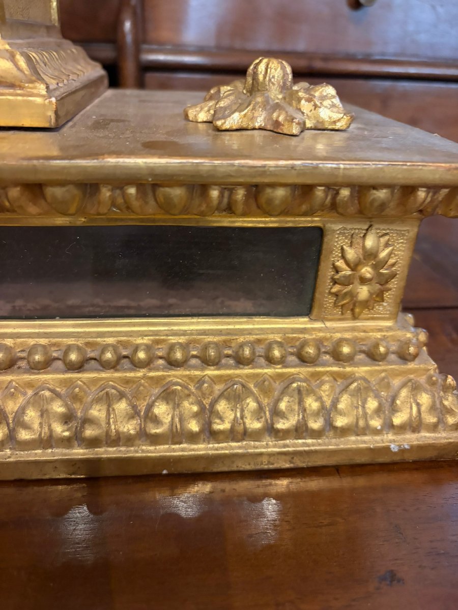 Carved And Gilded Table Mirror (psyche)-photo-8