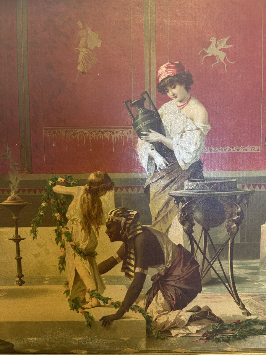 QUATRE LITHOGRAPHIES DE LA FIN DU XIXE SIÈCLE-photo-1