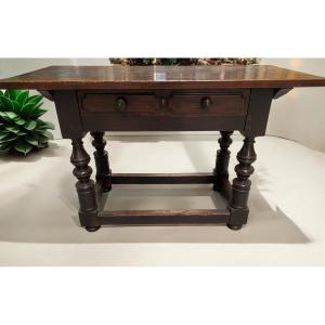 Bolognese Walnut Table 17th Century 