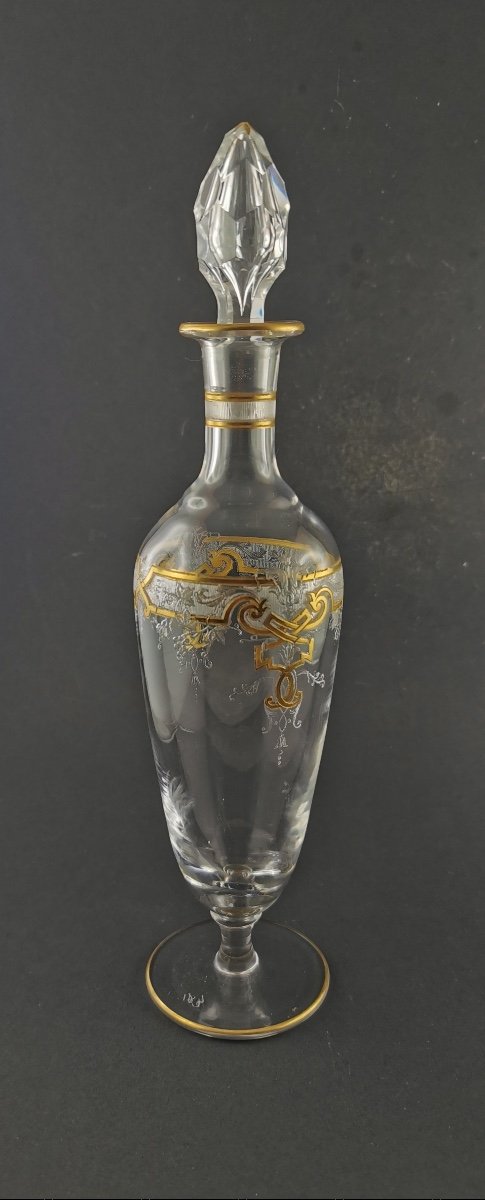 Crystal Liqueur Service From Saint Louis Late Nineteenth-photo-4