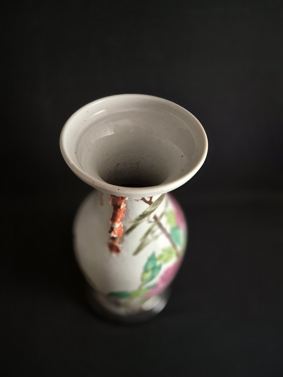 Chinese Porcelain Vase, Late 19th Century-photo-6