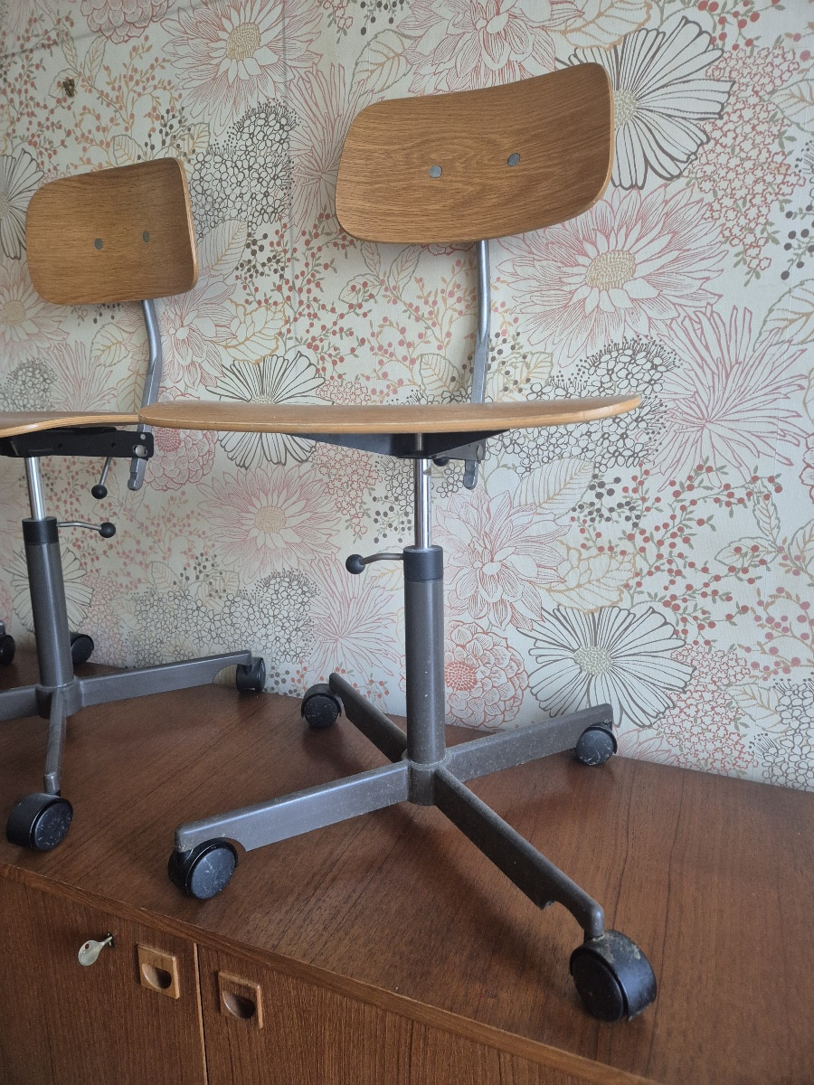 3 Office Chairs By Jorgen Rasmussen Ed Kevi 1960-photo-4
