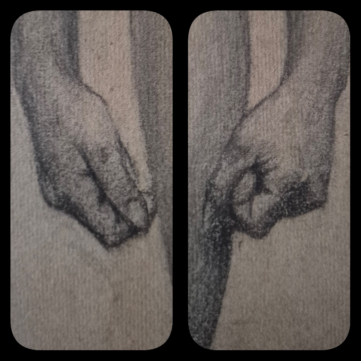 Drawing Of A Naked Man Around 1900-photo-4
