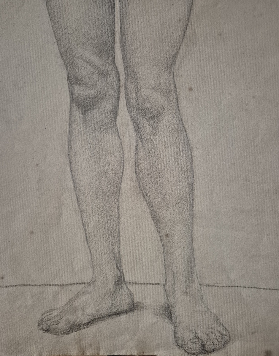dessin de femme nue vers 1900-photo-3