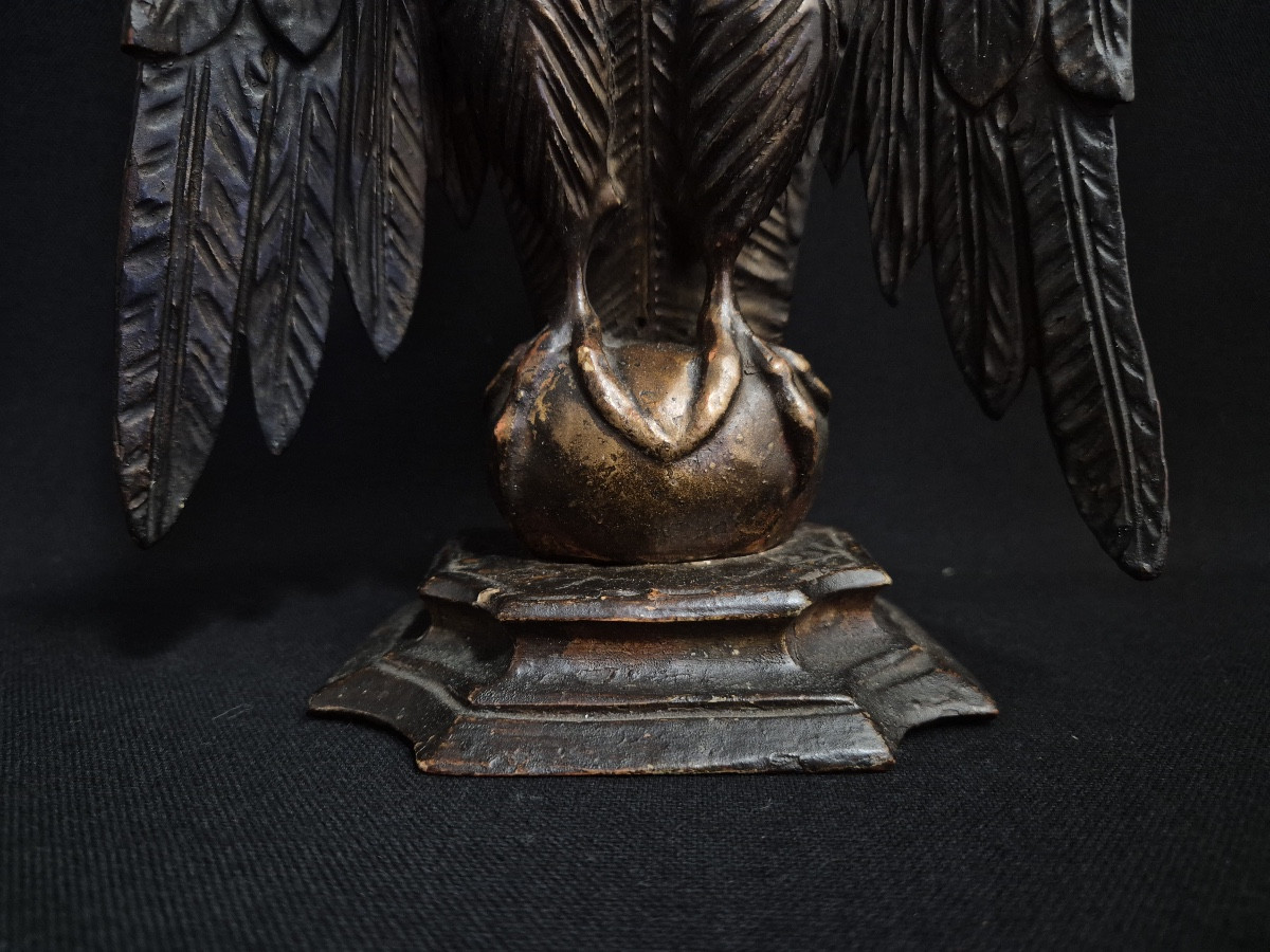 porte montre aigle en bois-photo-1