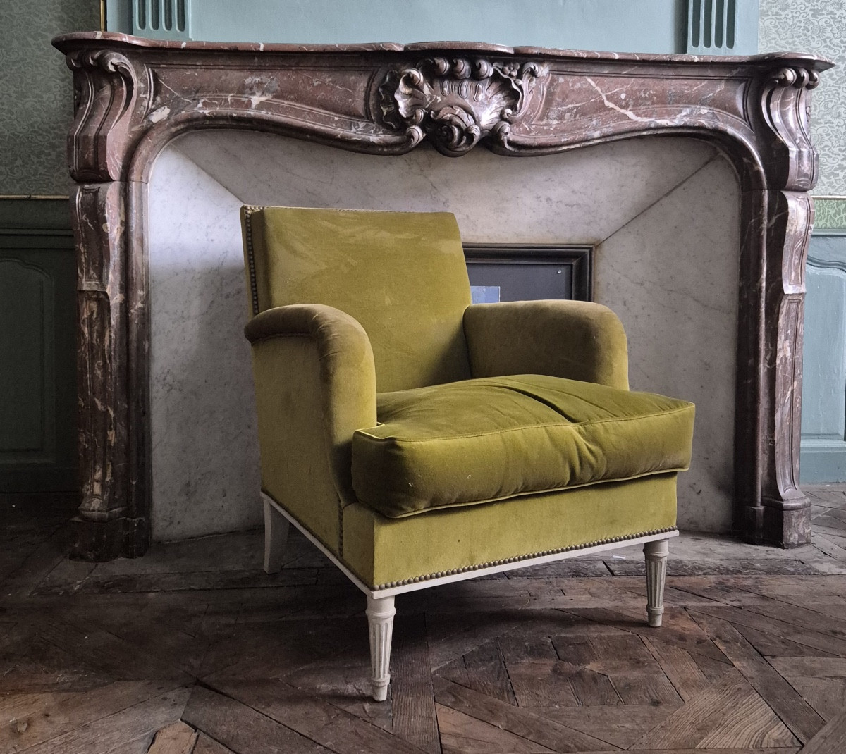 paire de fauteuils Maurice HIRSCH 50'S-photo-4