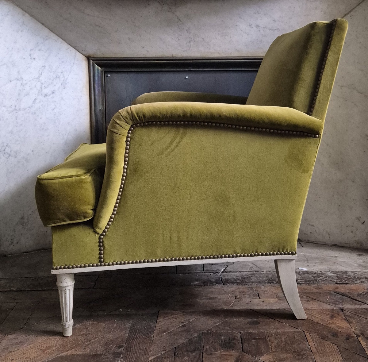 paire de fauteuils Maurice HIRSCH 50'S-photo-3