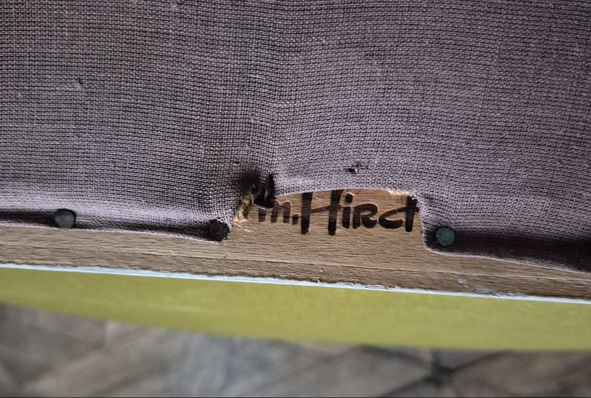 paire de fauteuils Maurice HIRSCH 50'S-photo-4