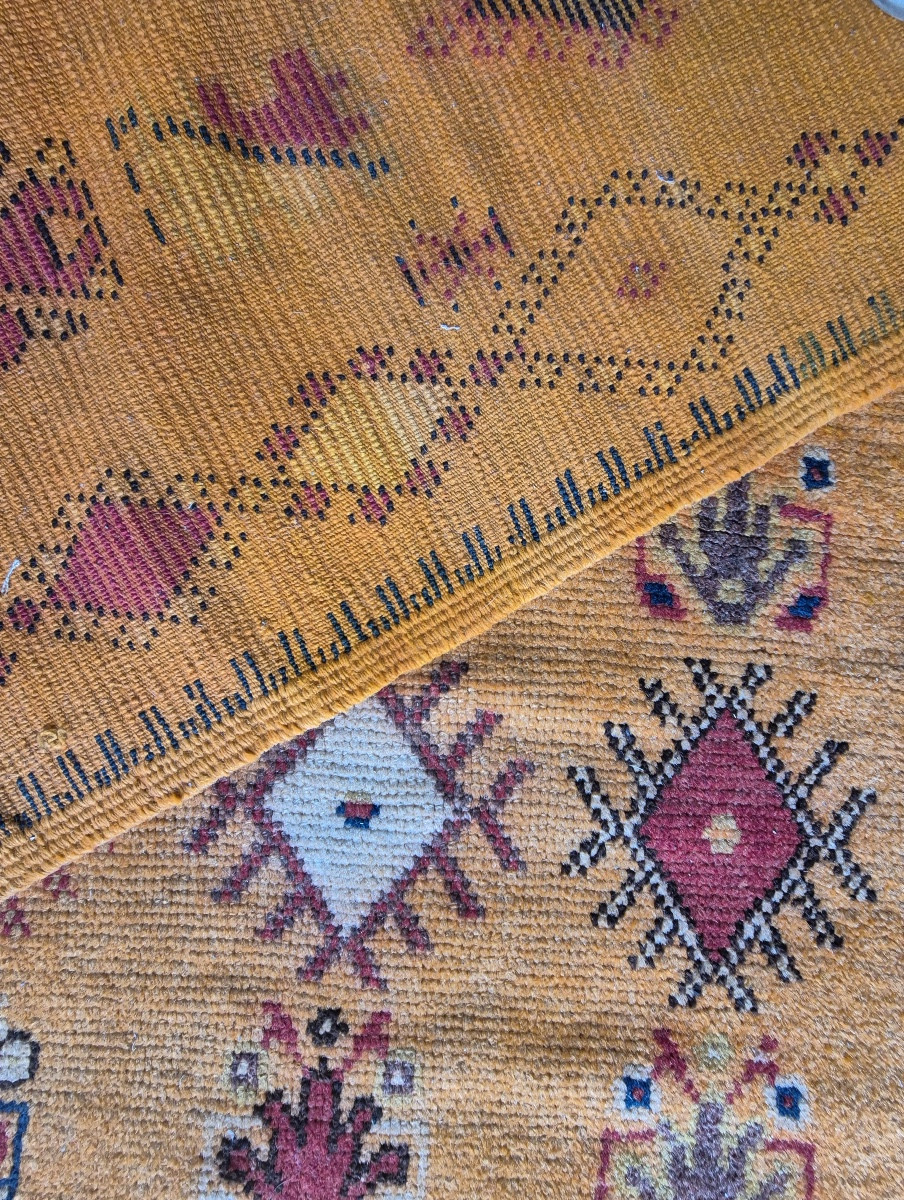 Berber Kelim Carpet From The Atlas Mid-20th Century-photo-2