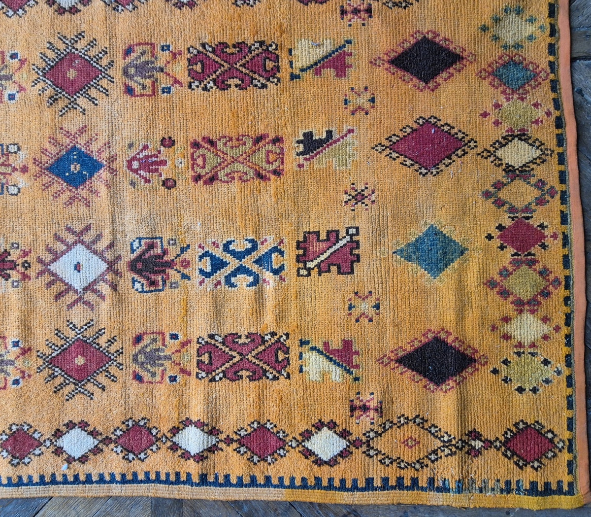 Berber Kelim Carpet From The Atlas Mid-20th Century-photo-3