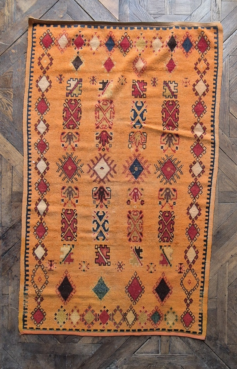 Berber Kelim Carpet From The Atlas Mid-20th Century