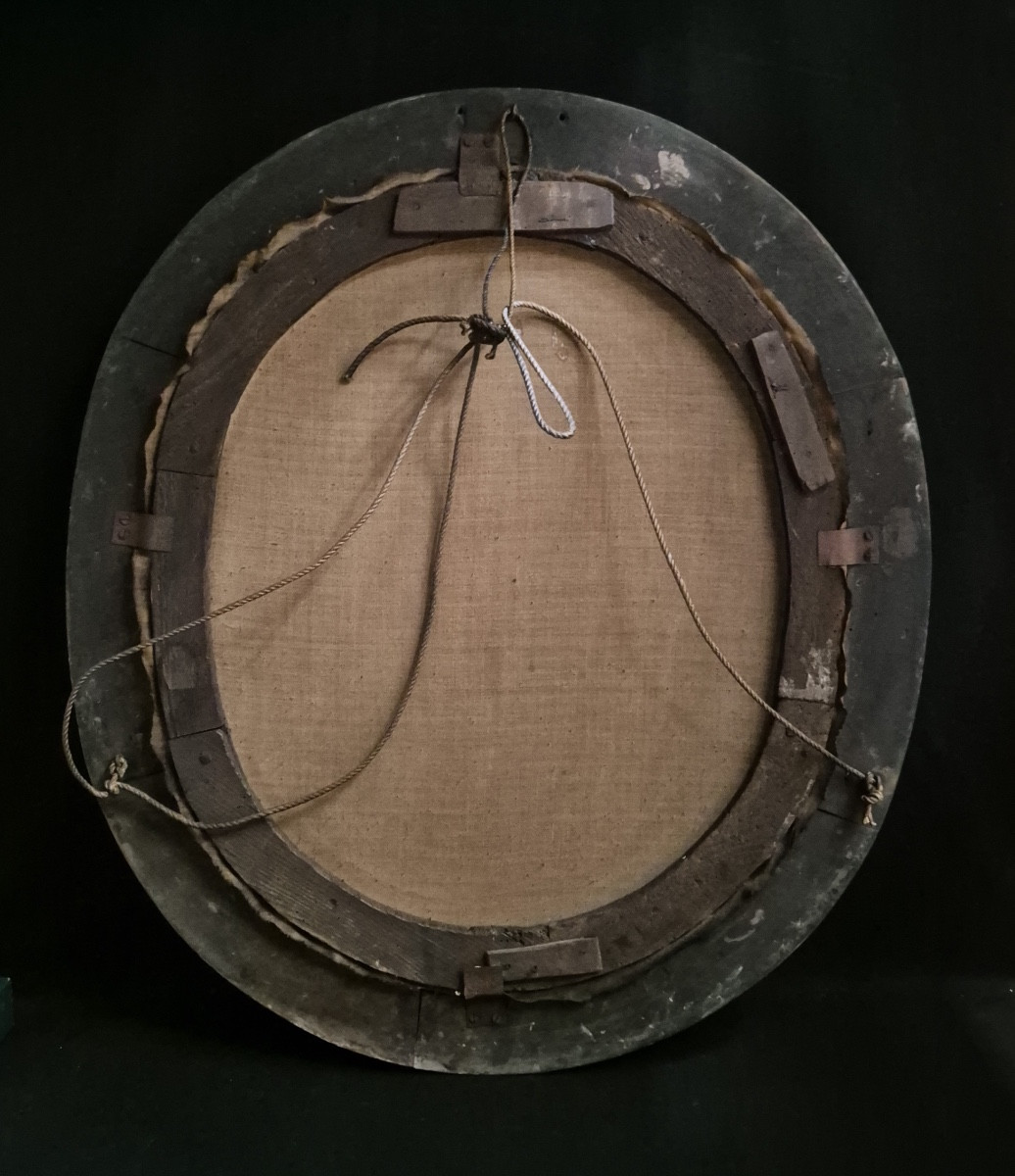 portrait d'un gentilhomme a la perruque XVIIe-photo-3