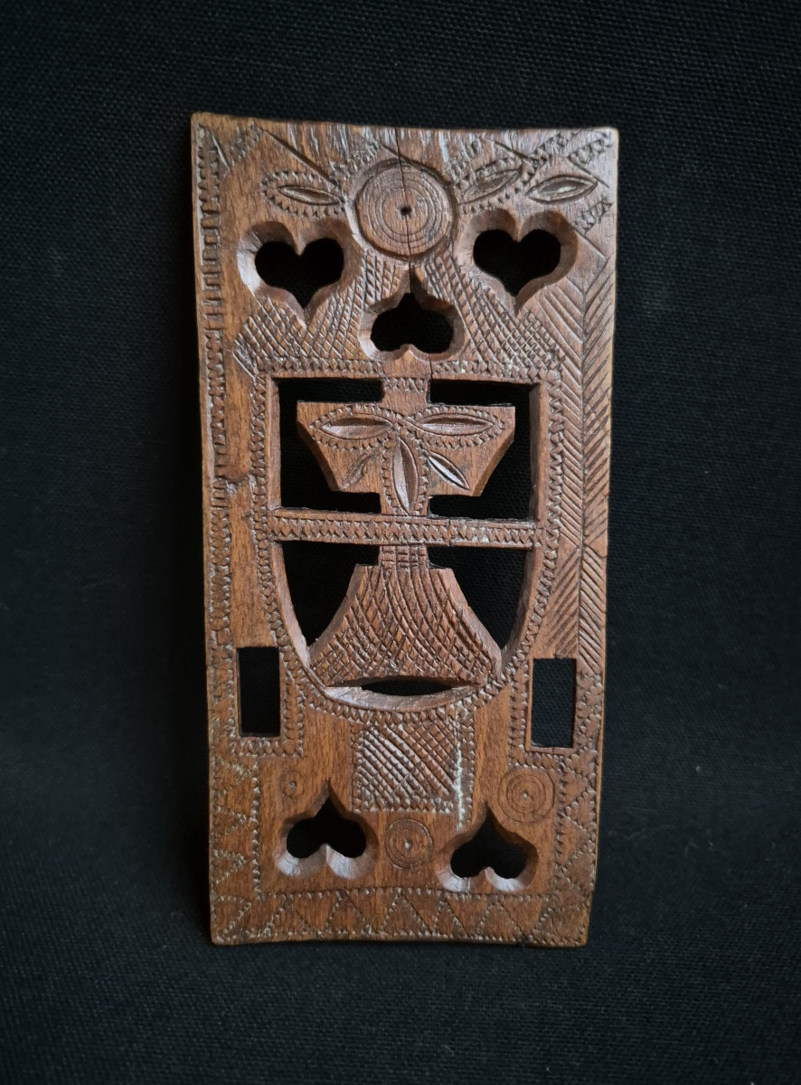 planchette de dentellière Velay XIXe-photo-2