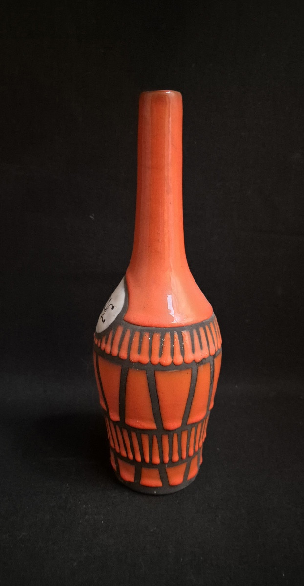 Cognac Bottle By Roger Capron, Vallauris, 1960s-photo-2