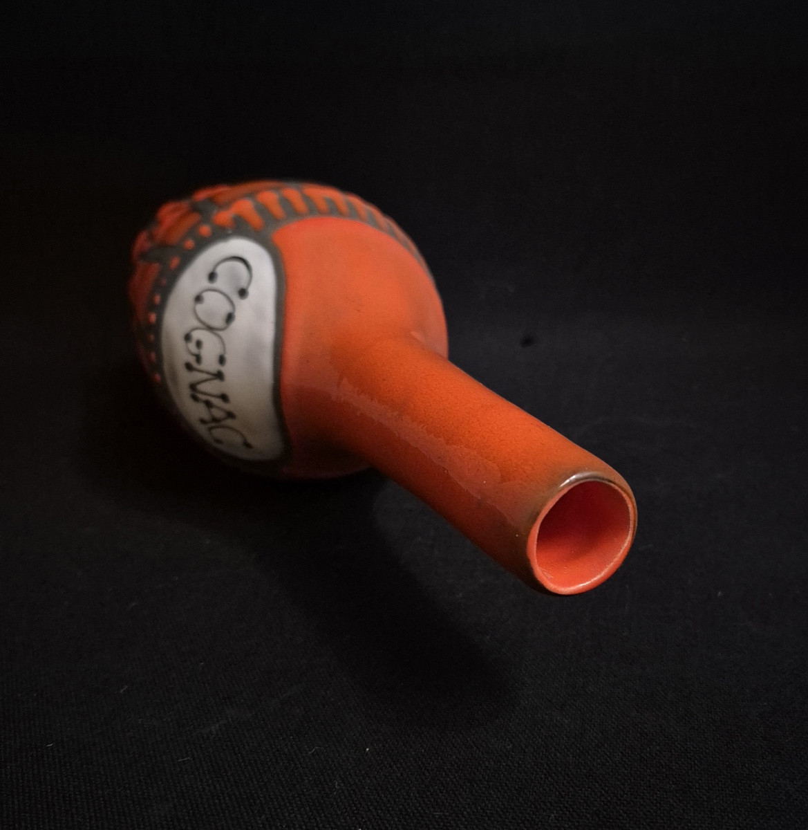 Cognac Bottle By Roger Capron, Vallauris, 1960s-photo-1