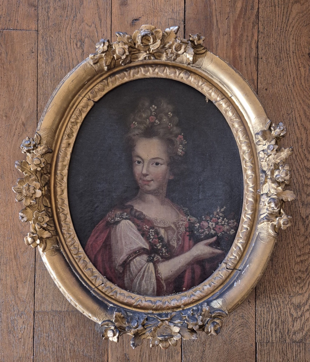 Pair Of 18th Century Portraits-photo-3
