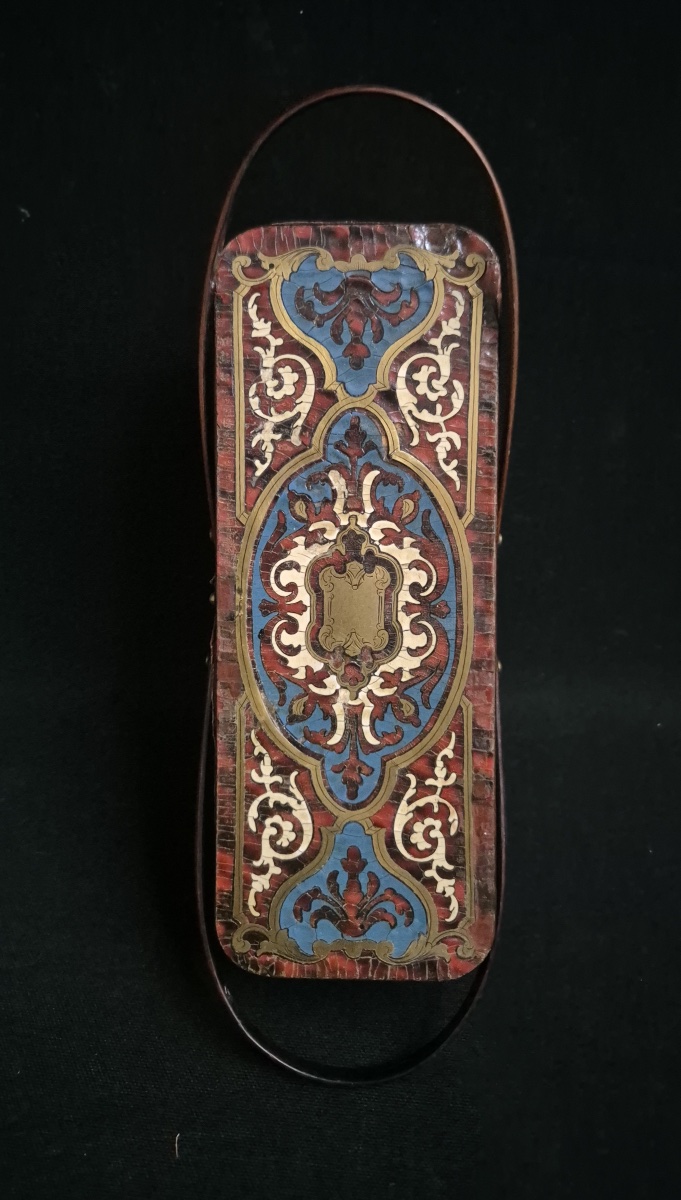  Nécessaire de Couture de Voyage en Forme de Panier – Époque Napoléon III, XIXe siècle-photo-2