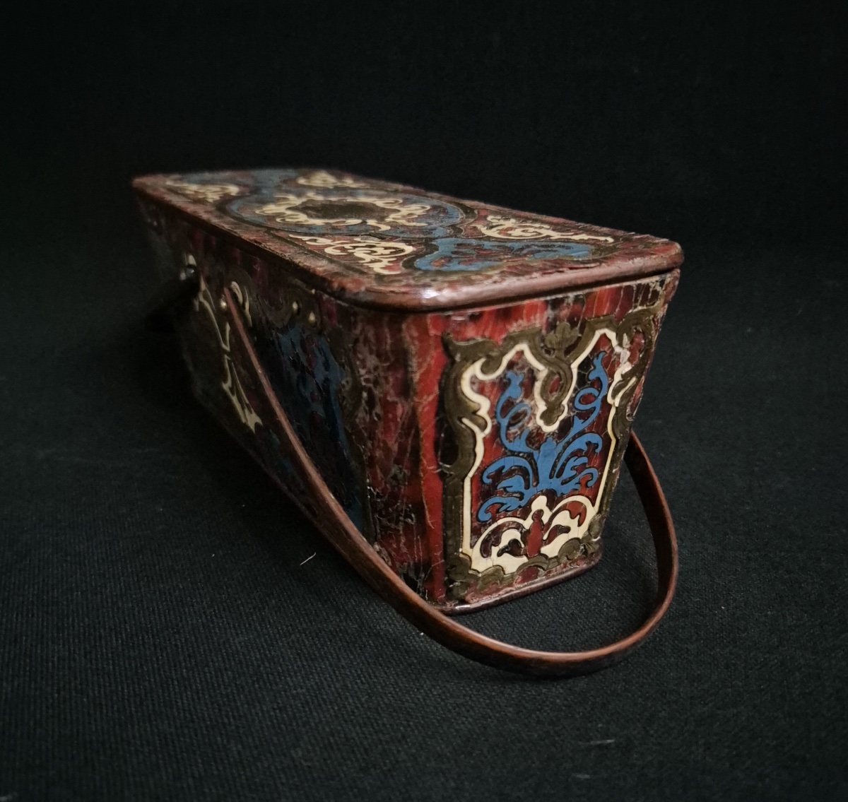  Nécessaire de Couture de Voyage en Forme de Panier – Époque Napoléon III, XIXe siècle-photo-4
