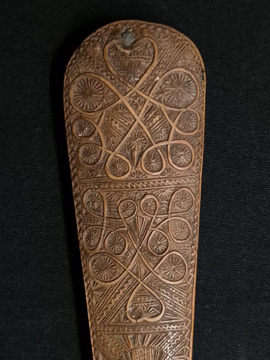 Carved Boxwood Tobacco Grater-photo-4