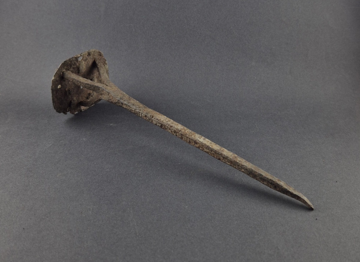 18th-century Wrought-iron Cattle Branding Iron-photo-1
