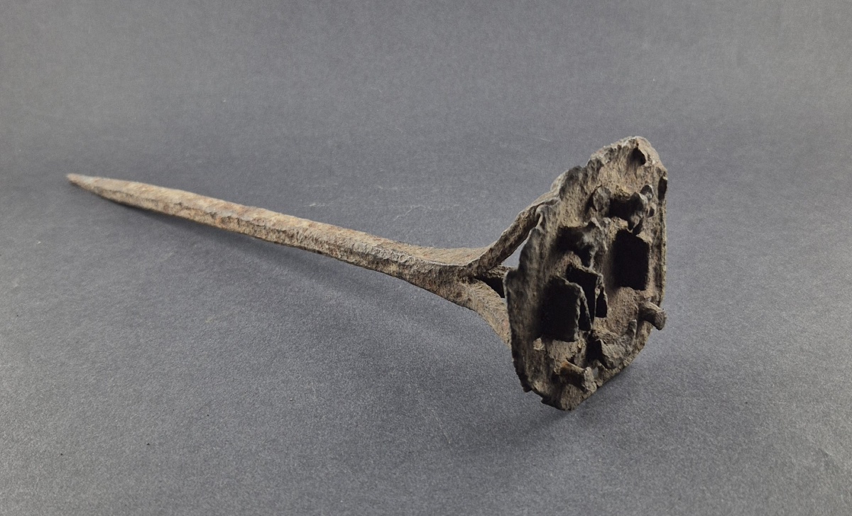 18th-century Wrought-iron Cattle Branding Iron