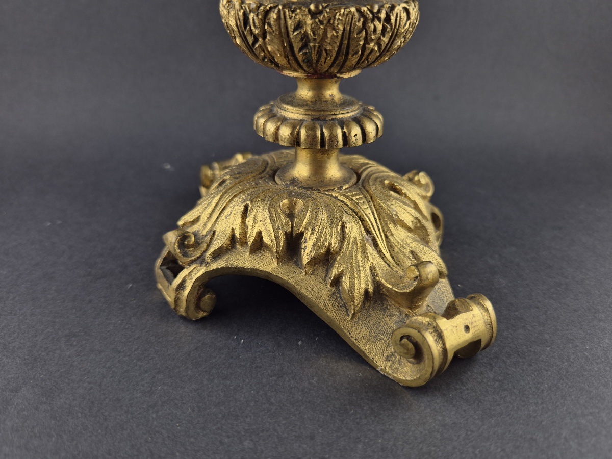 Pair Of Neo-renaissance-style Bronze Water Jugs -photo-1