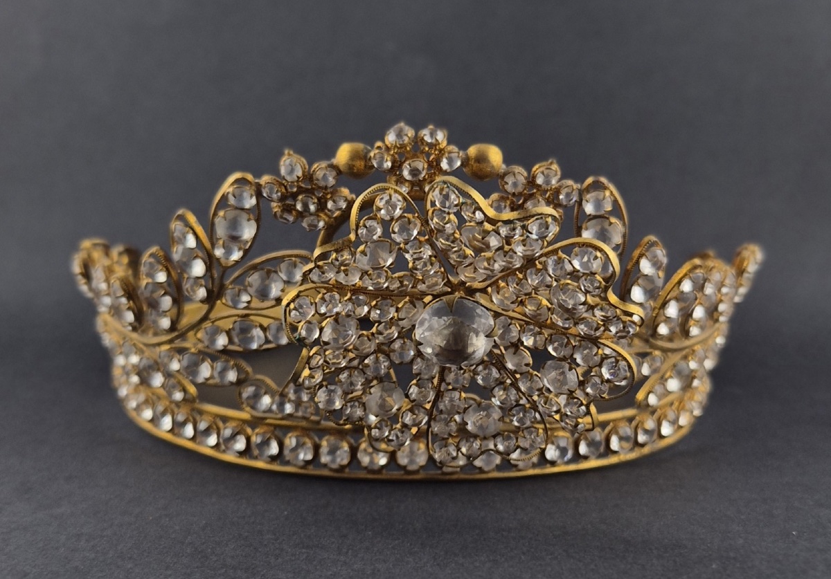 19th-century Crown From A Religious Statue-photo-2