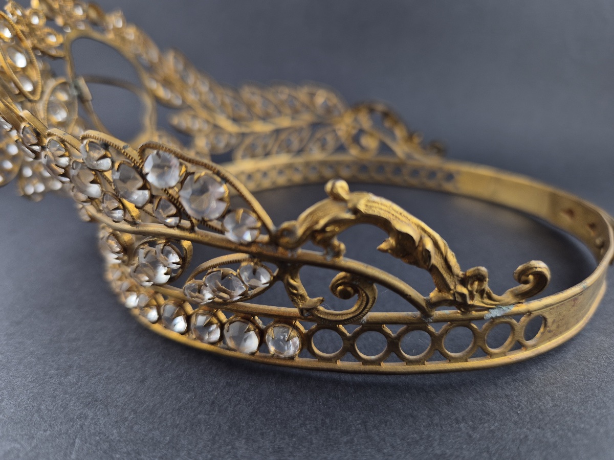19th-century Crown From A Religious Statue-photo-3