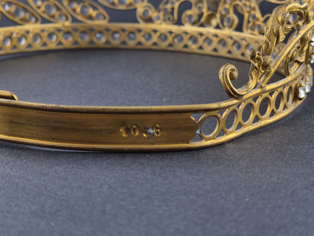 19th-century Crown From A Religious Statue-photo-1