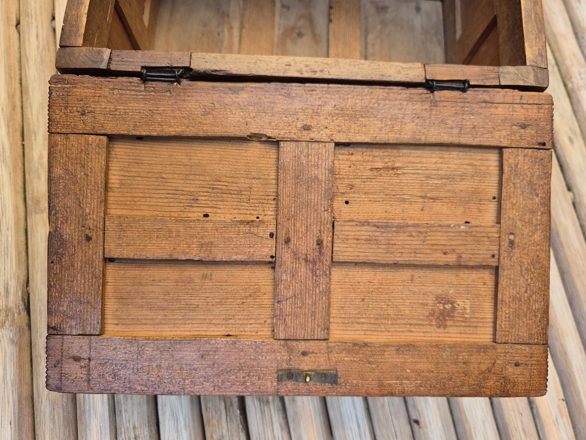 Wedding Chest  Traditional Savoie Folk Art-photo-3