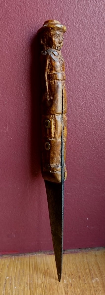 Folk Art Carved Knife