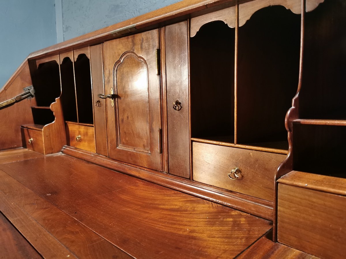 Scriban Commode In Mahogany, Nantes Work XVIII-photo-4