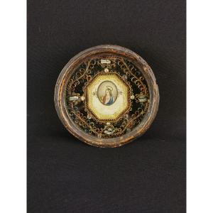 Reliquary Paperolle St Jean 19th
